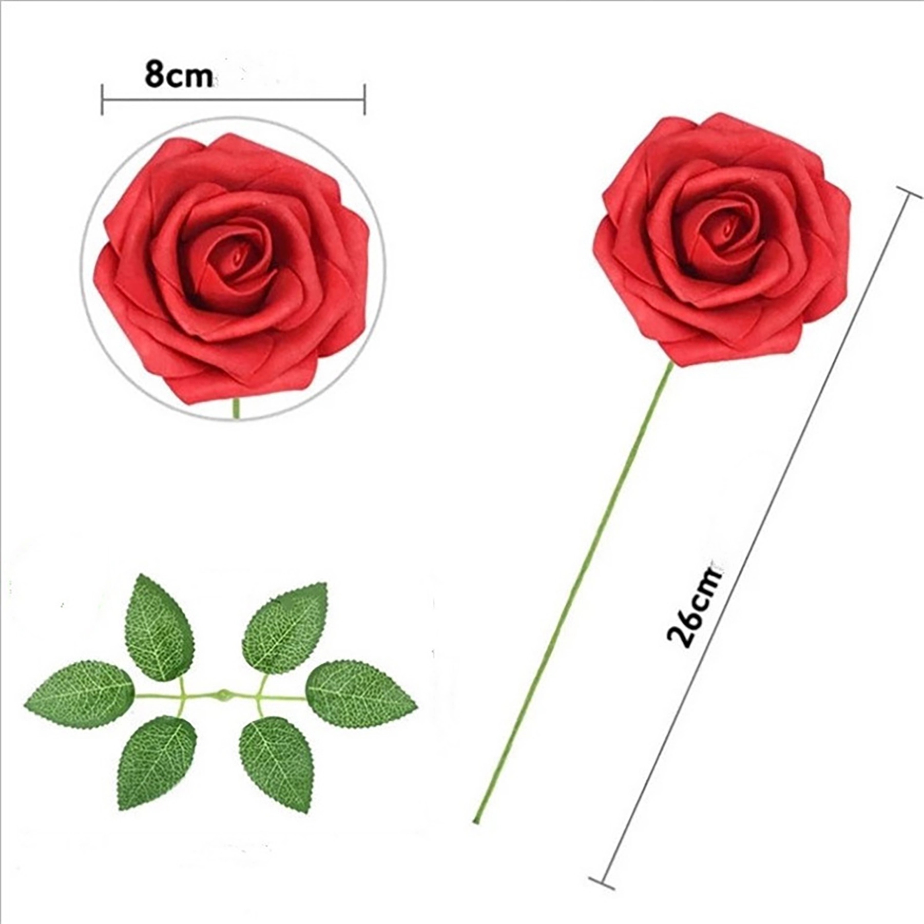 Artificial Flowers Box Set for DIY Wedding Bouquets 7