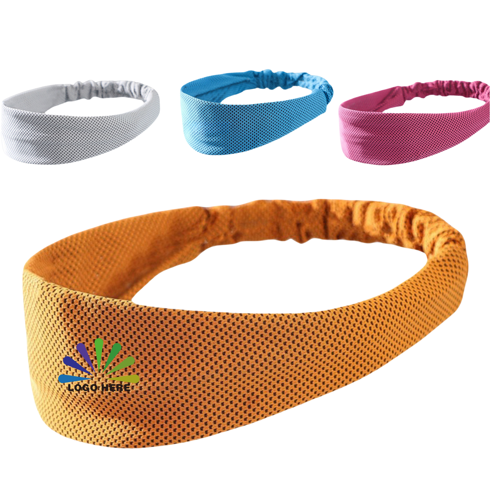 Ice Cooling Elastic Sport Headband MOQ20 2