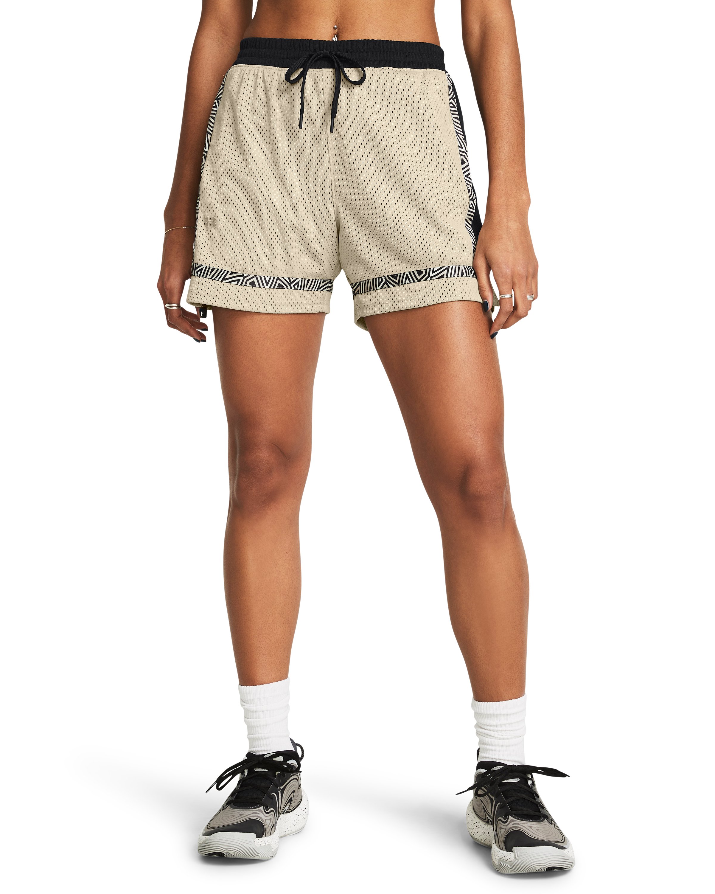 UA Zone Pro Mesh Women's 5 Shorts 5