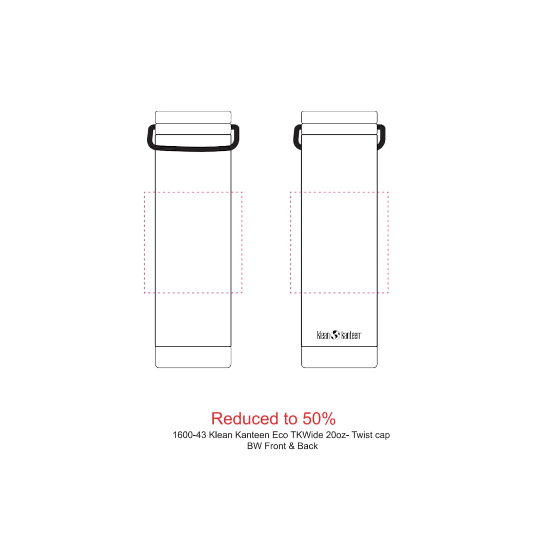 Klean Kanteen Eco TKWide 20oz- Twist cap 80