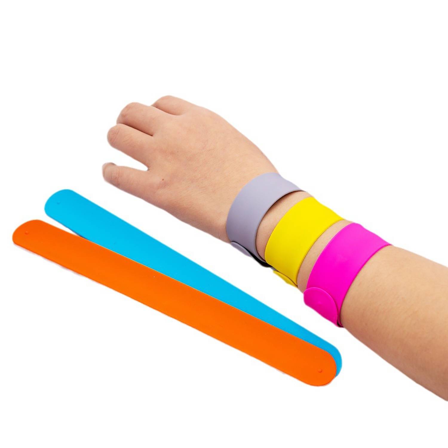 Custom Kids Silicone Slap Bracelets 13