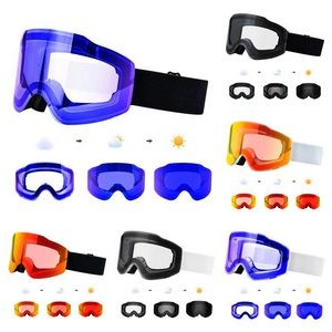 Magnetic Winter Sports Ski Goggles 2