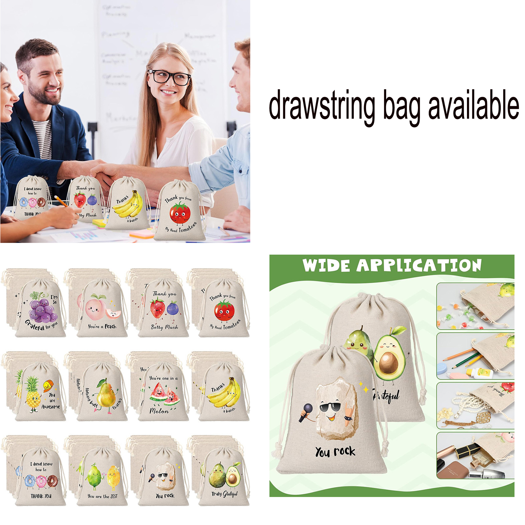 Thanksgiving Fall Harvest Canvas Tote Bag 2