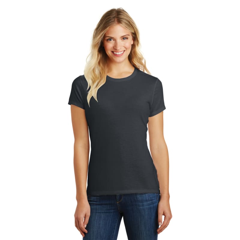District Women's Perfect Blend CVC Tee. 54