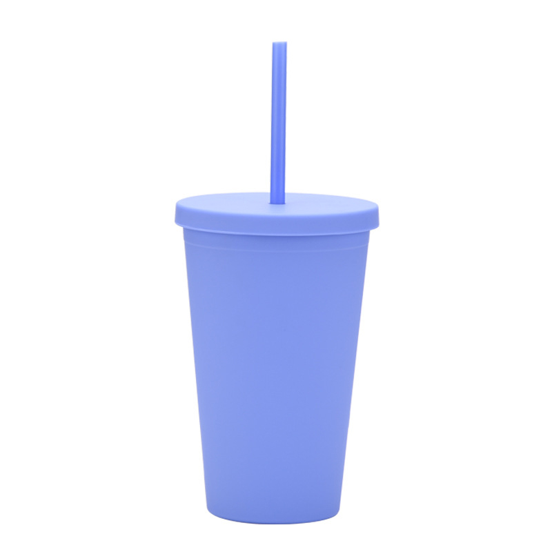 16 Oz. Simplicity-Color Bottle With Separate Straw 10