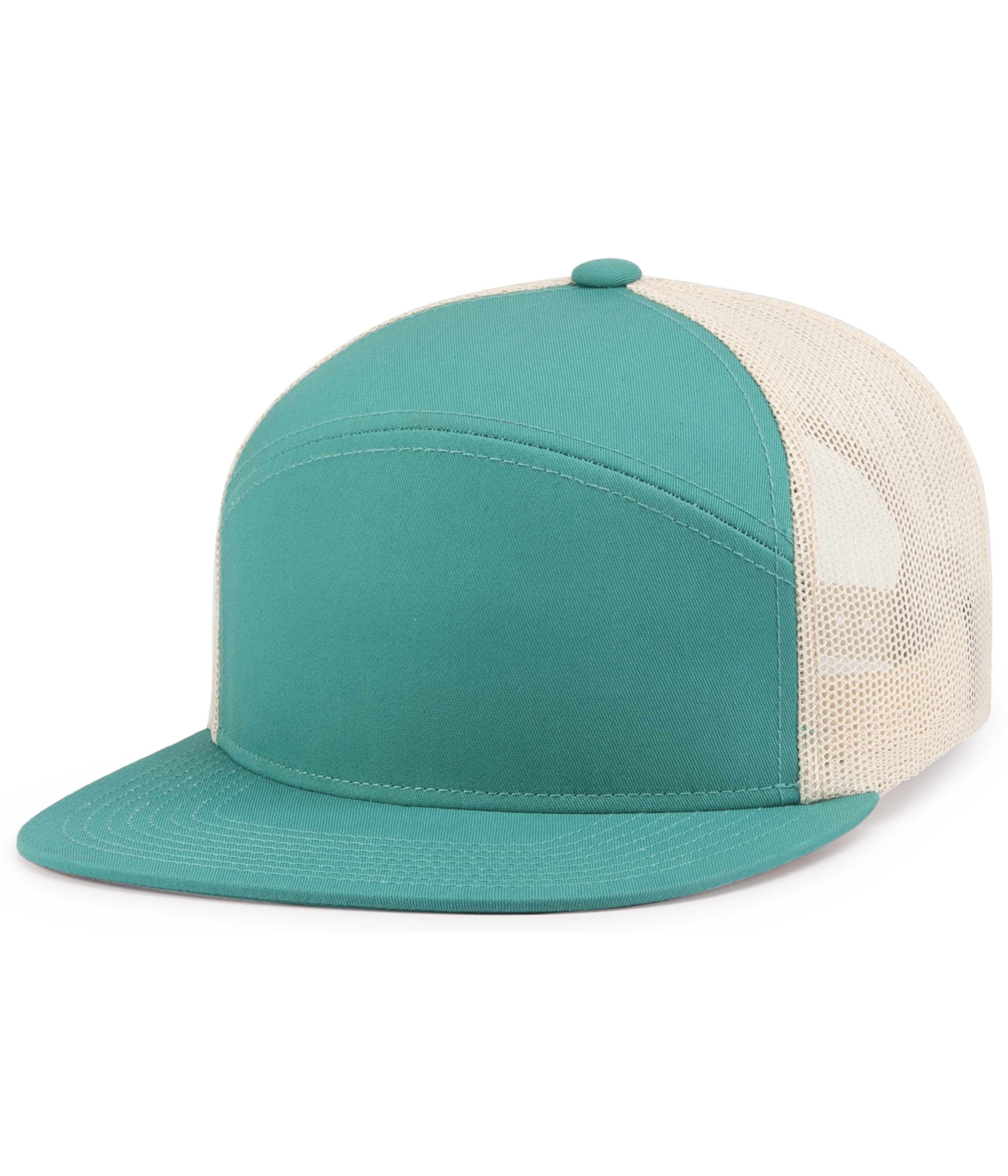 6-Panel Arch Trucker Snapback Cap 9
