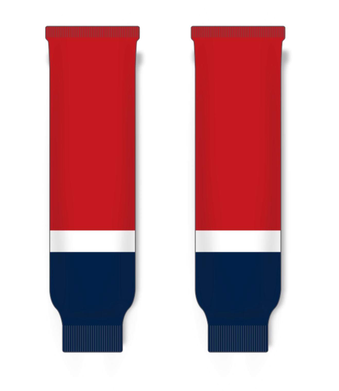 Knitted Striped Hockey Socks HS630-G247 2