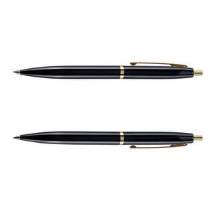 Gold Clip Metallic Retractable Cap Signing Pen 4