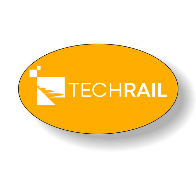 Fluorescent Orange Flexo-Printed Stock Oval Roll Labels (.625"x1.125")