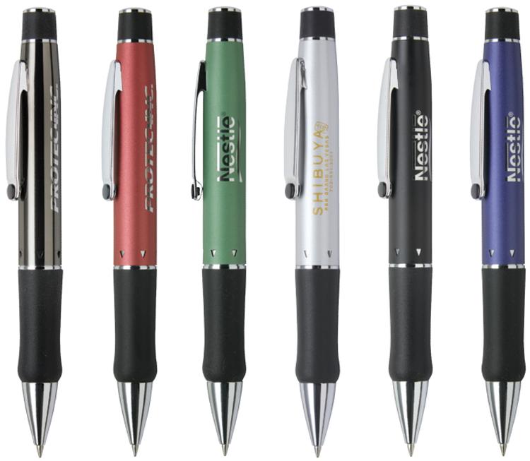 Levi Twist Brass Ballpoint Pen 2
