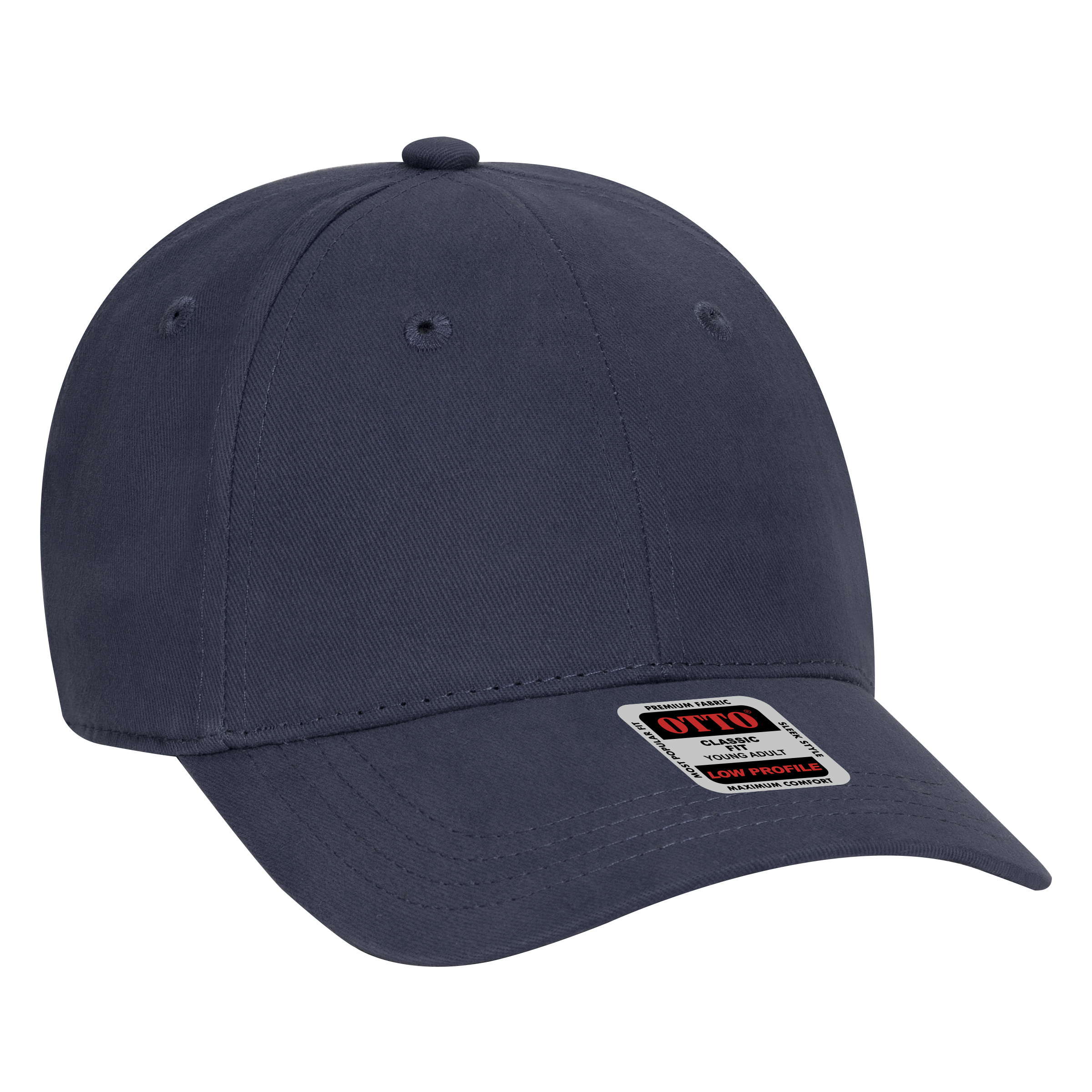 OTTO CAP® 6 Panel Low Profile Baseball Cap 11