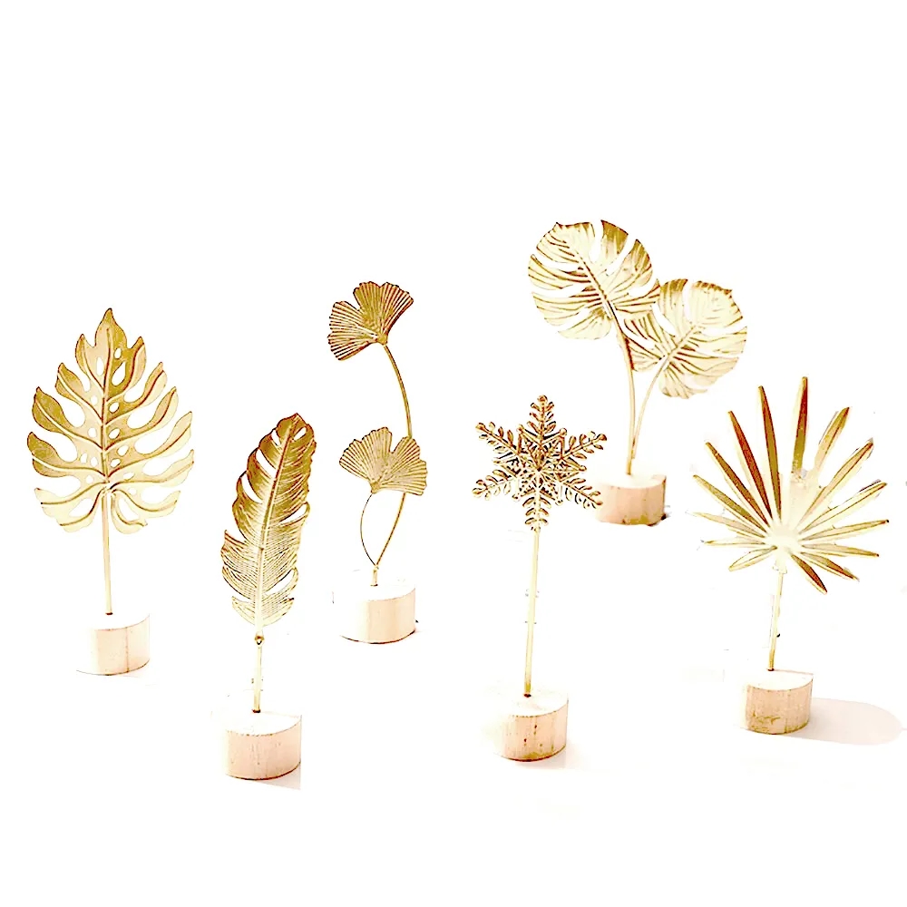Ginkgo Leaf Ornaments 2