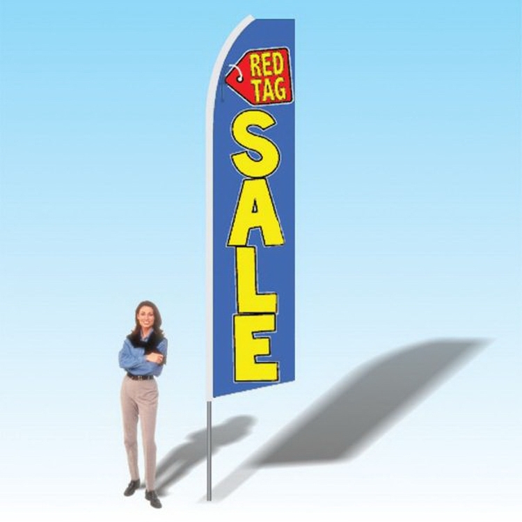 15FT Sale Red Tag Advertising Banner Flag 1