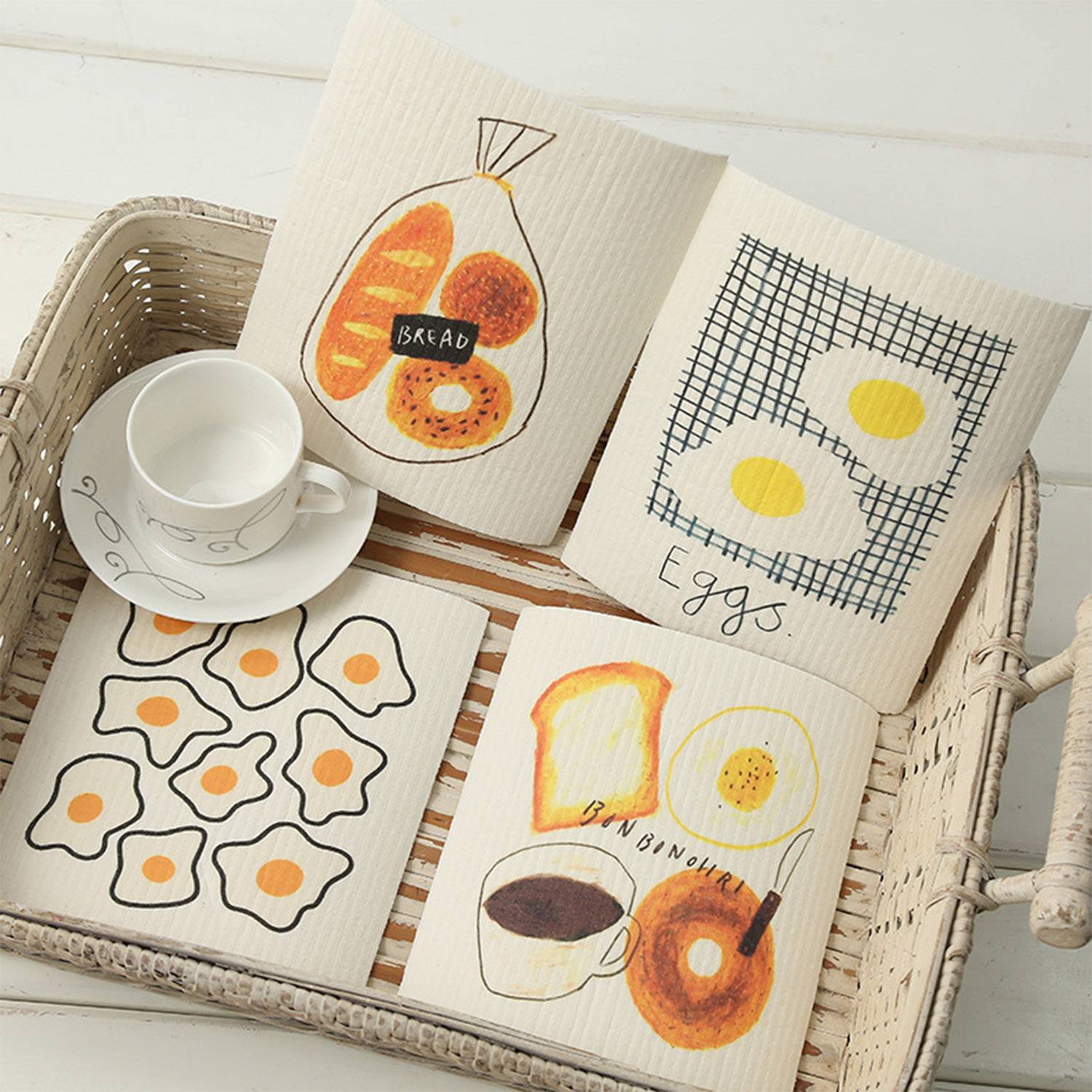 Cotton Kitchen Swedish Dish Cloths 2