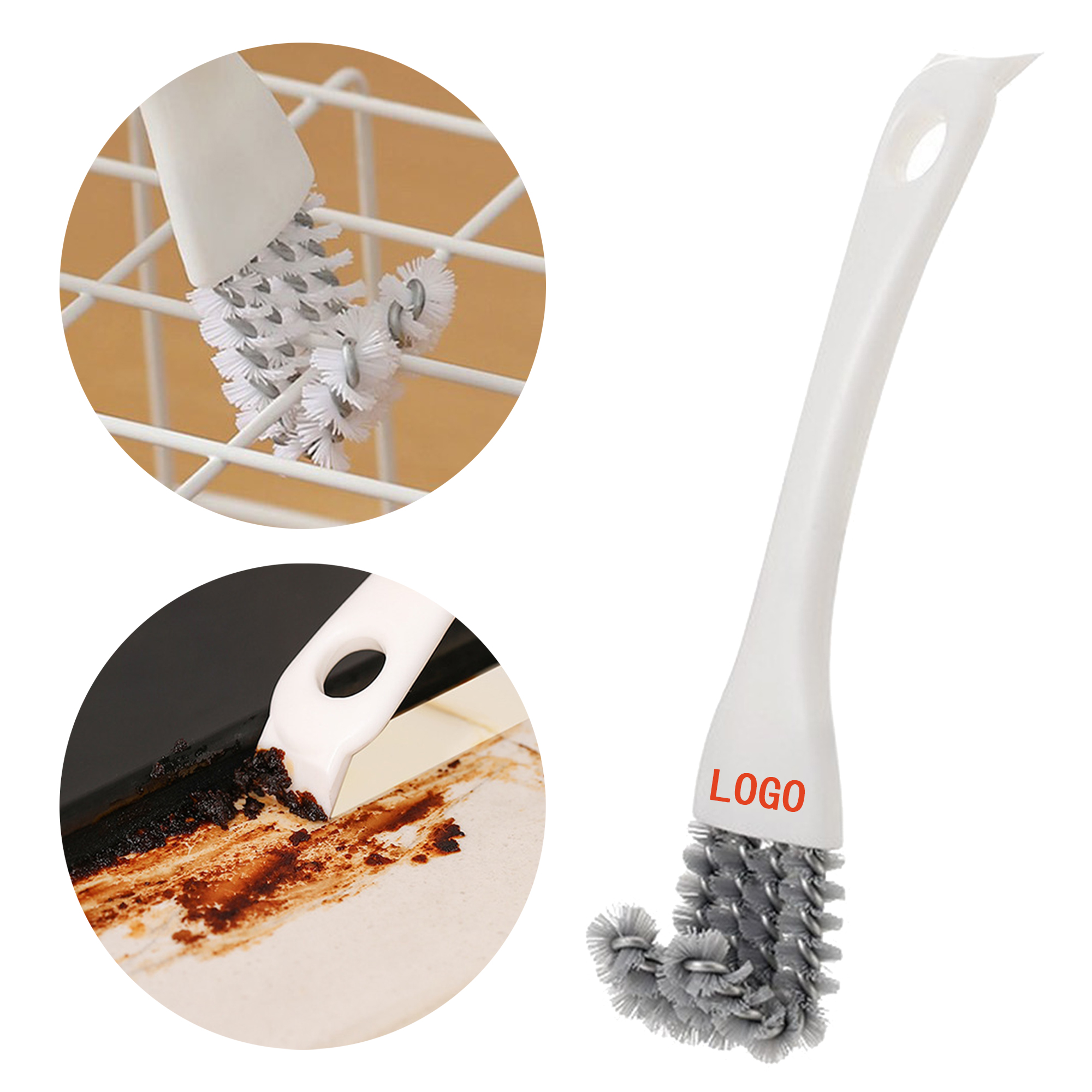 Barbecue Cleaning Scraper Brush 2