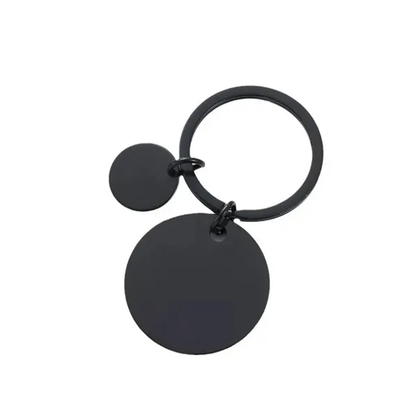 Custom Engraved Metal Keychain - Personalized Gift Option 1