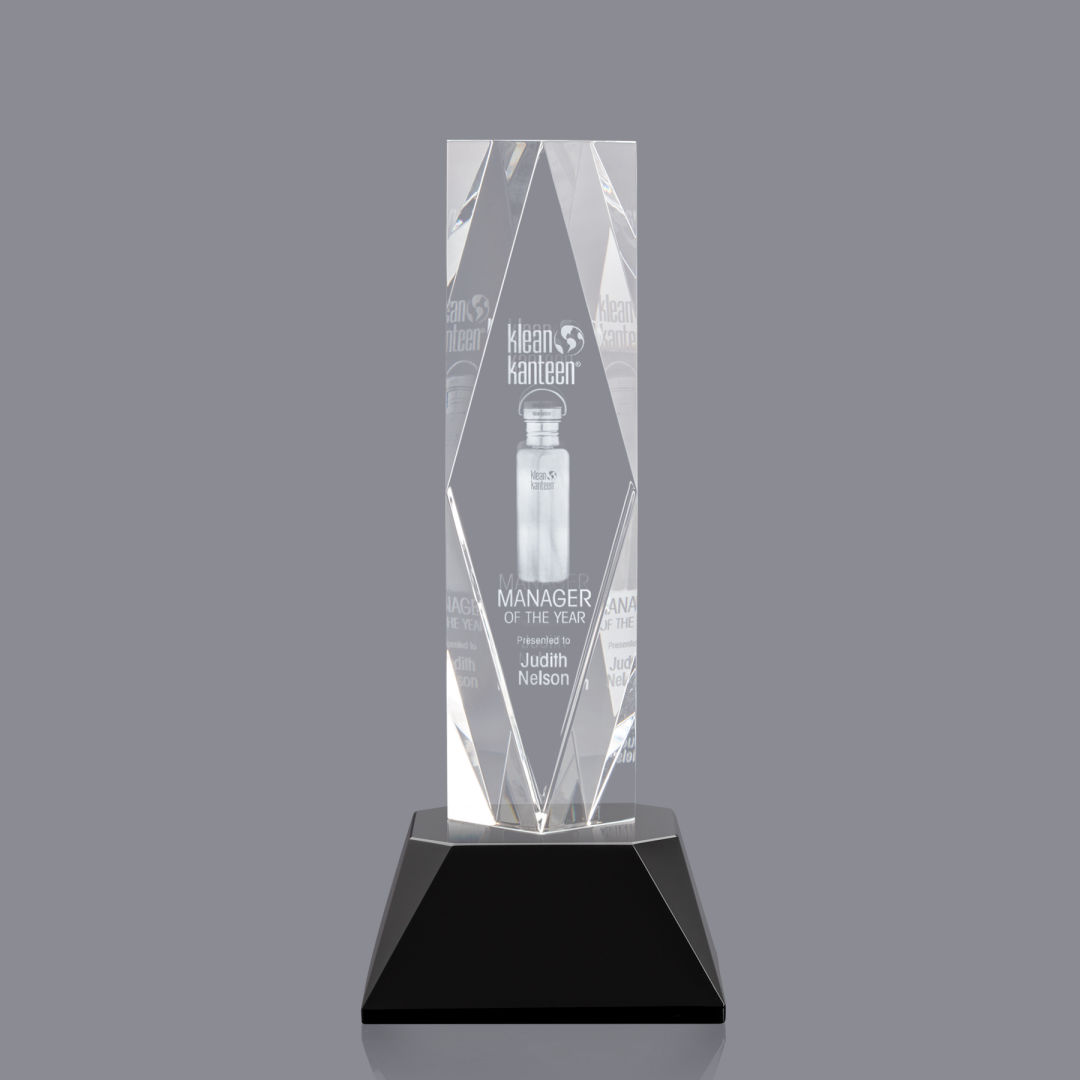 President 3D Award on Base - Black 2