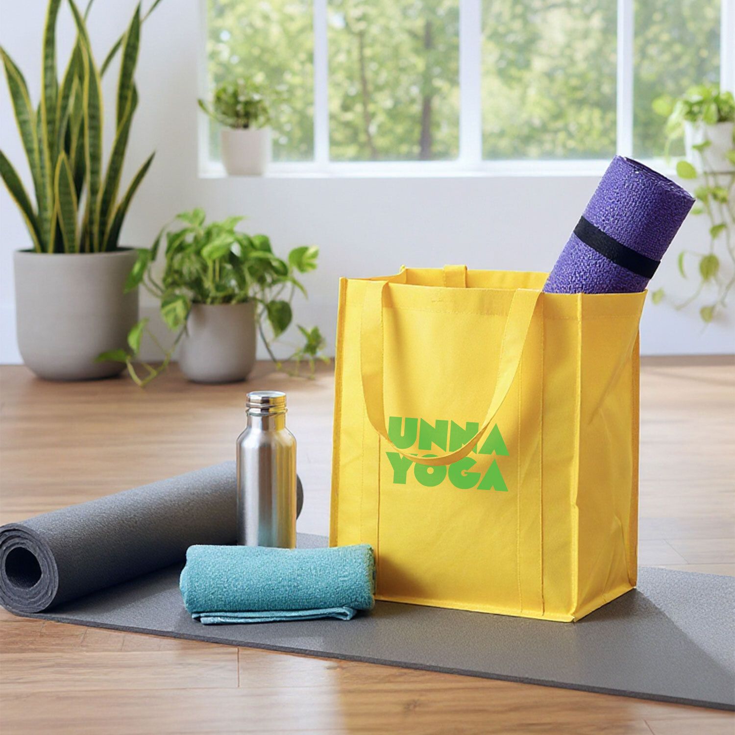 COLOSSAL GROCERY TOTE BAG - SCREEN PRINTED