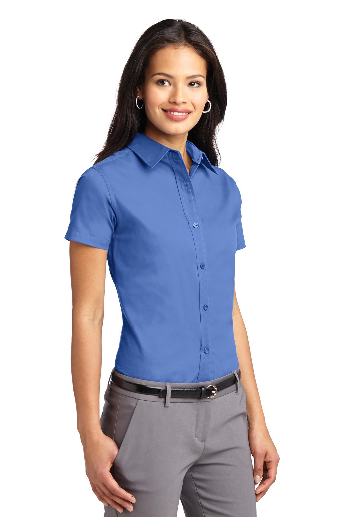 Port Authority Women's Short Sleeve Easy Care Shirt. L508 1