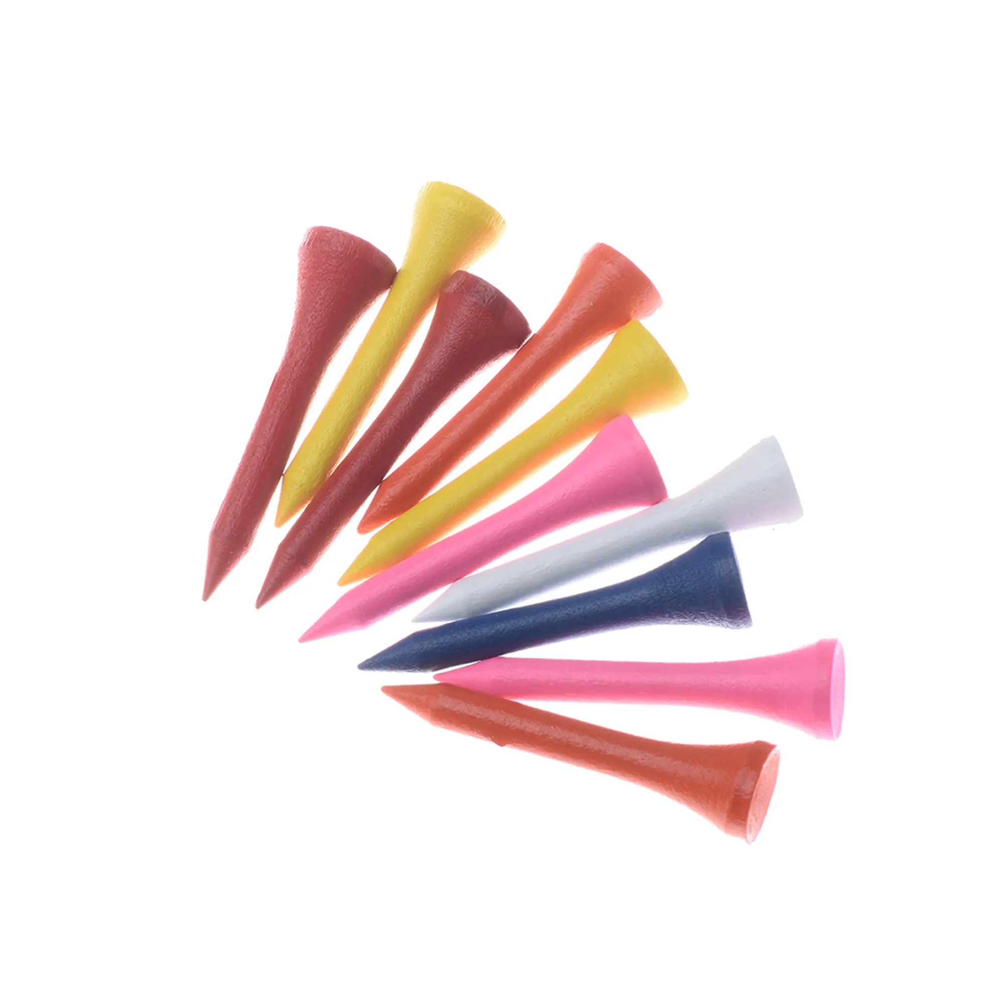 Wooden Colorful Golf Spikes 7