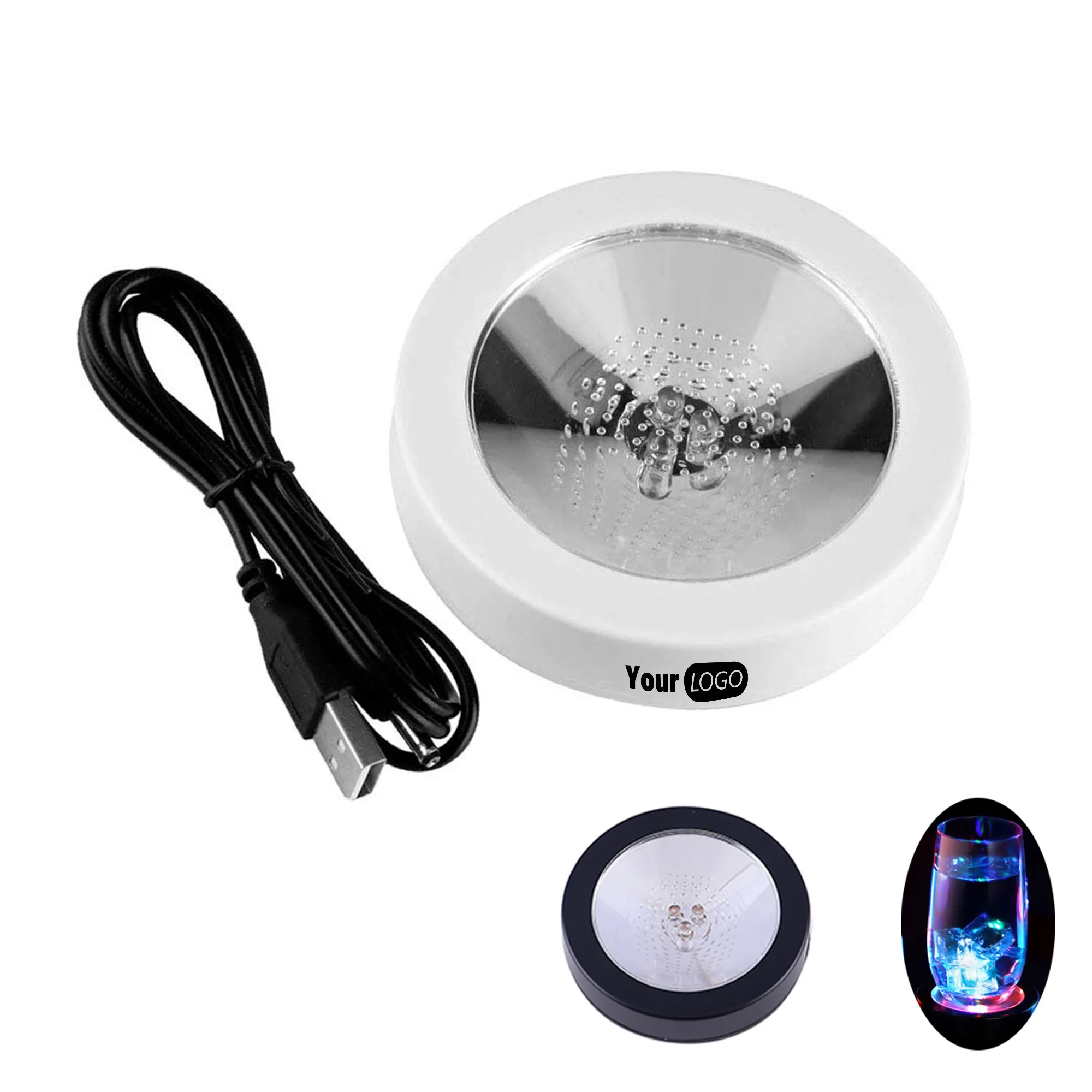 Pressure Activated LED Drink Coaster 3
