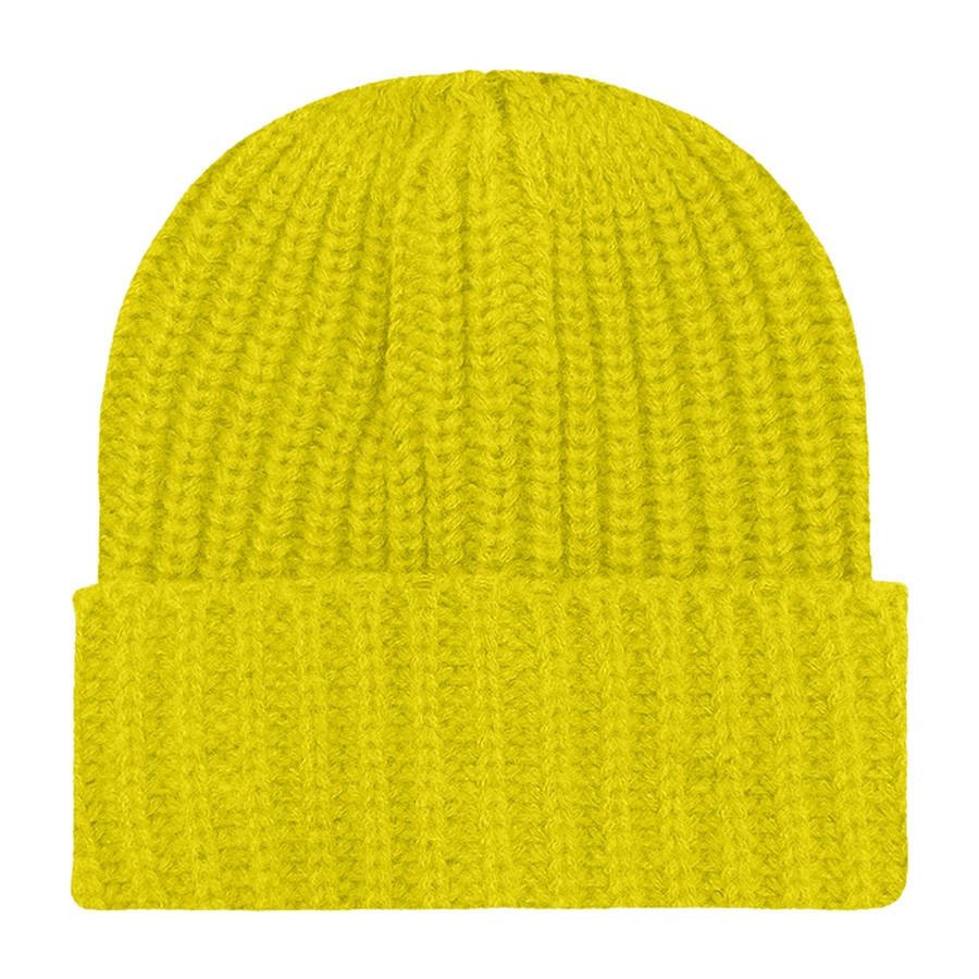 Chunky Ribbed Cuffed Beanie with Custom Logo - 100% Acrylic 8