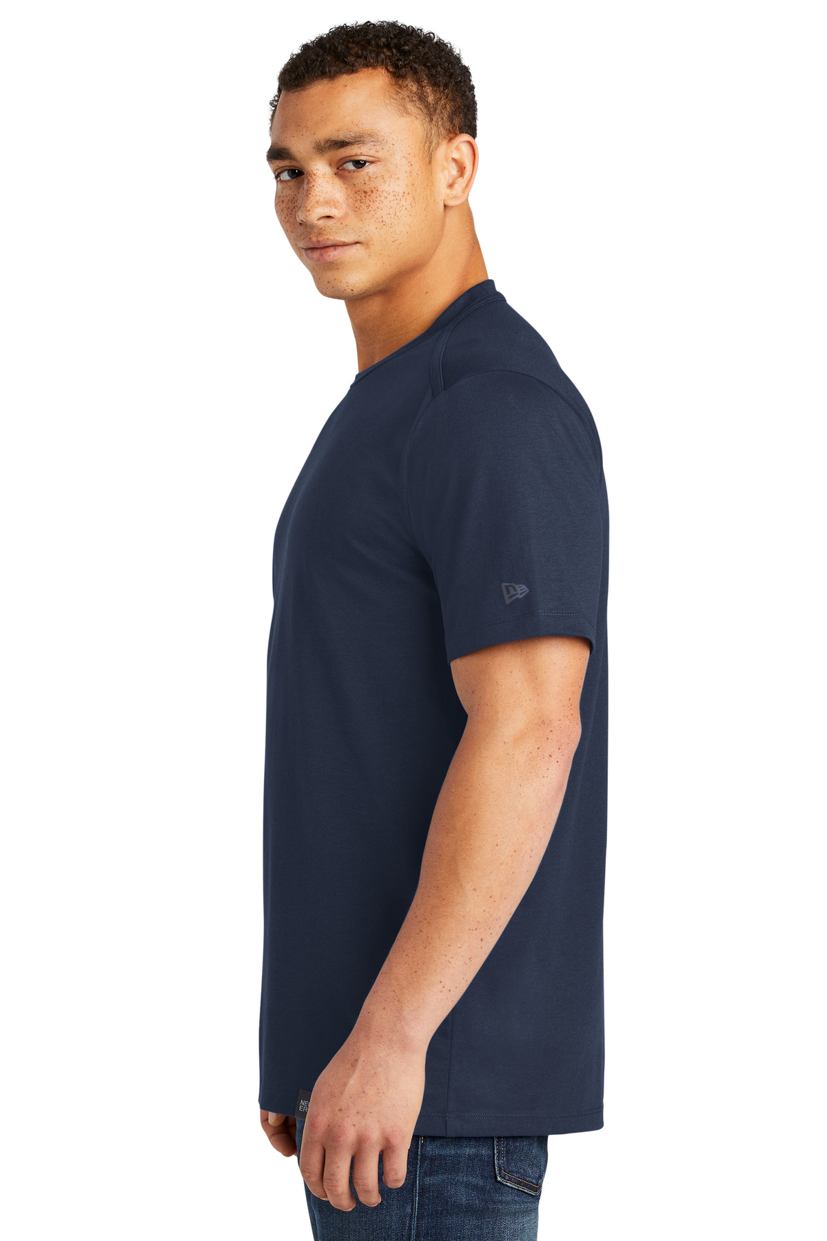 New Era Heritage Blend Crew Tee. NEA100 199