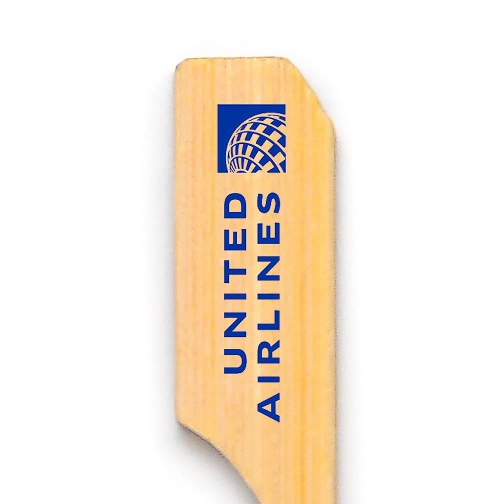 4.75 Inch Custom Toothpicks - Boat Oar Picks - Color Printing 4