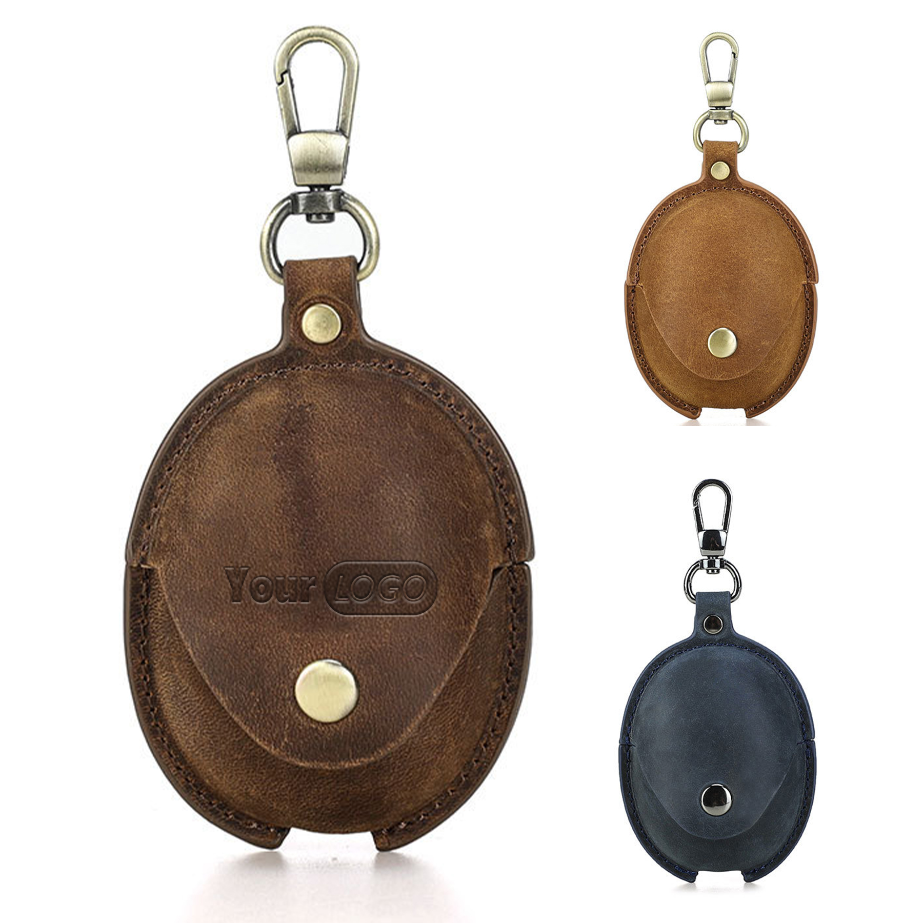 Genuine Leather headset drop protection case 5