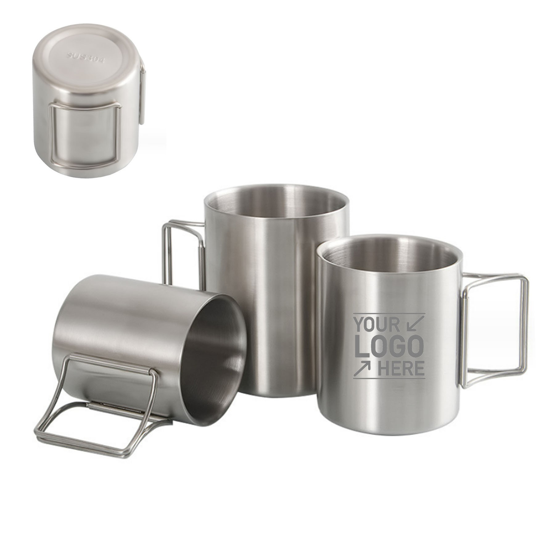 10 Oz Stackable Camping Mug
