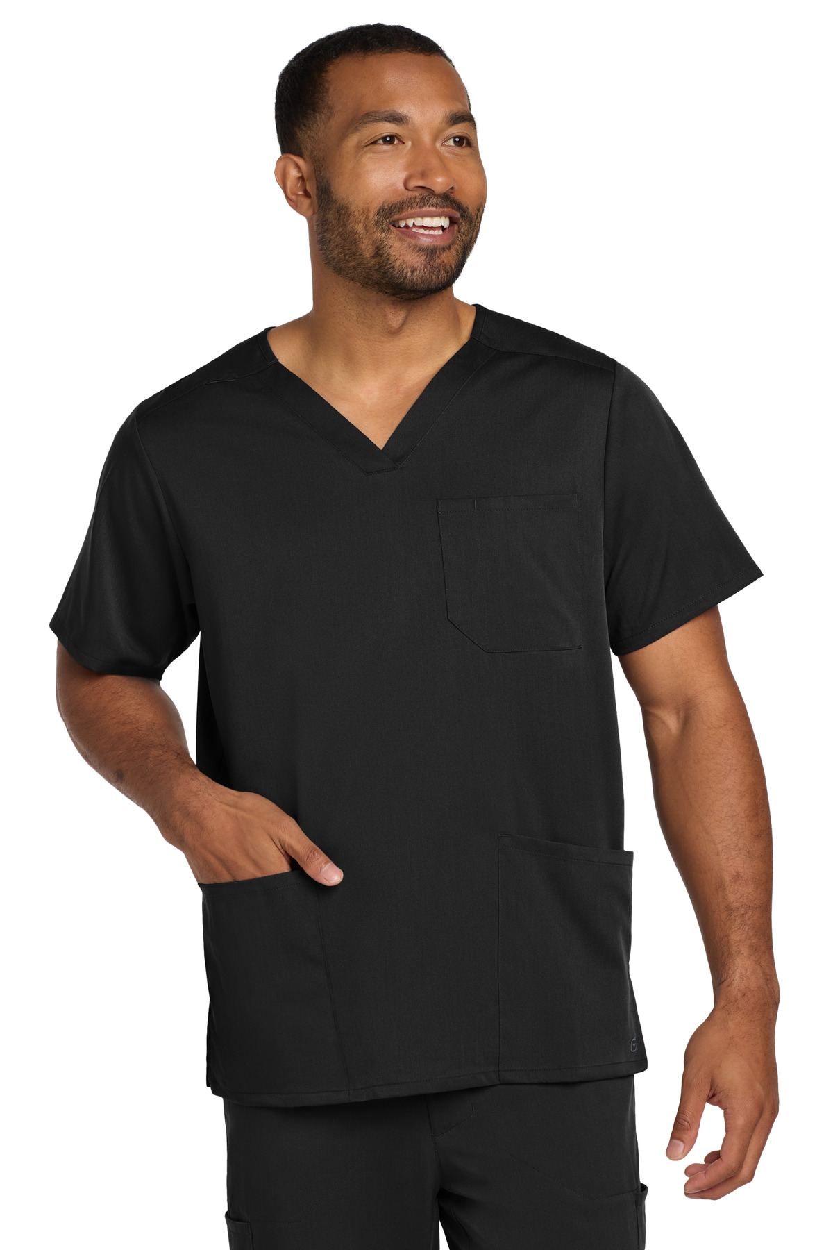 Wink Men's Premiere Flex V-Neck Top WW5068 48