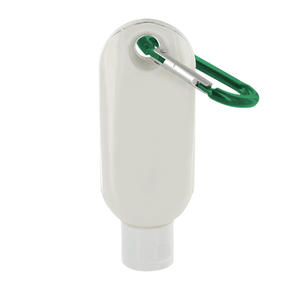 1.9 oz SPF 50 Sunscreen in Clear Bottle with Carabiner 4
