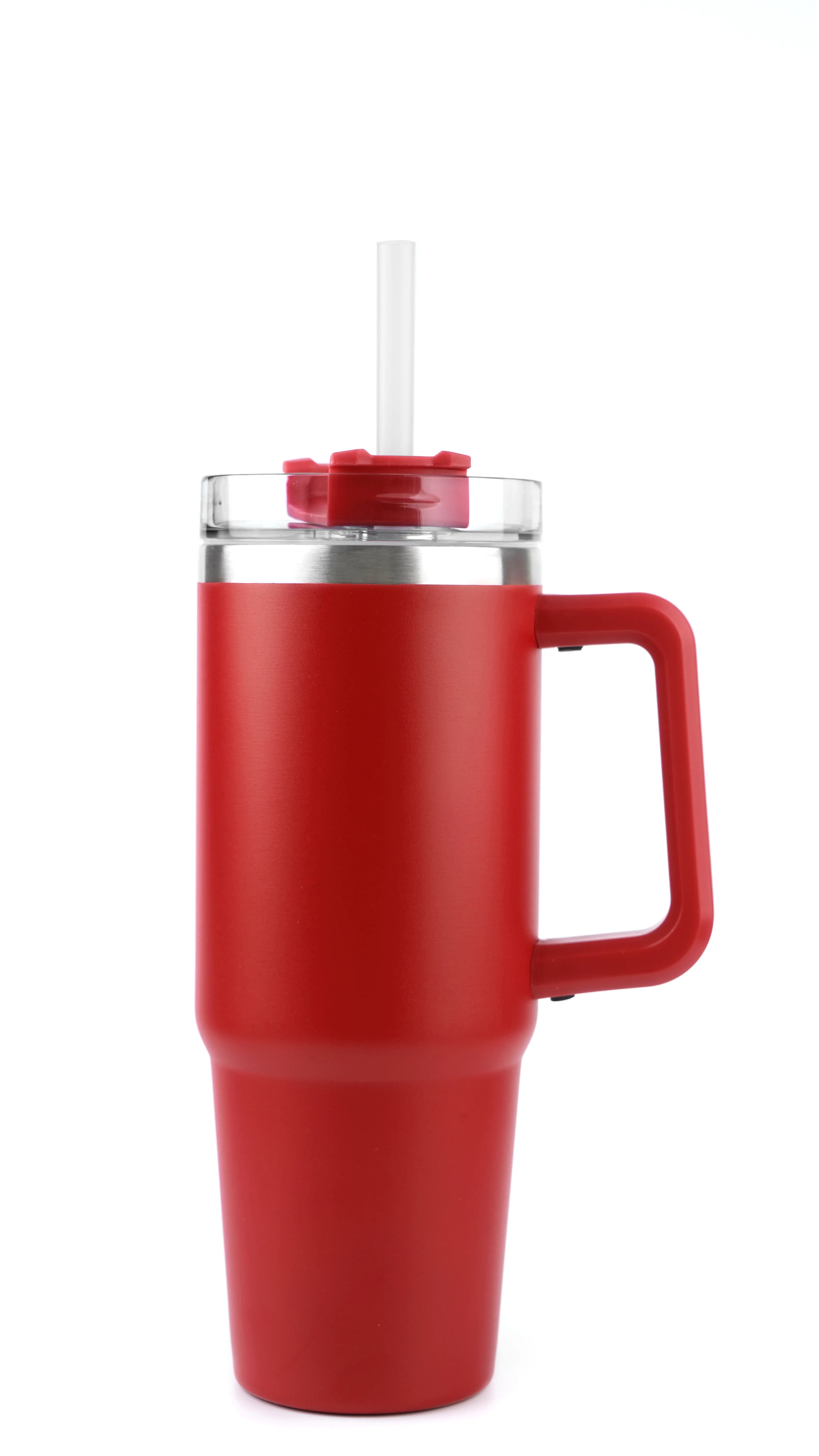30oz double wall SS vacuum Mug & Straw Lid with Twist Close 7