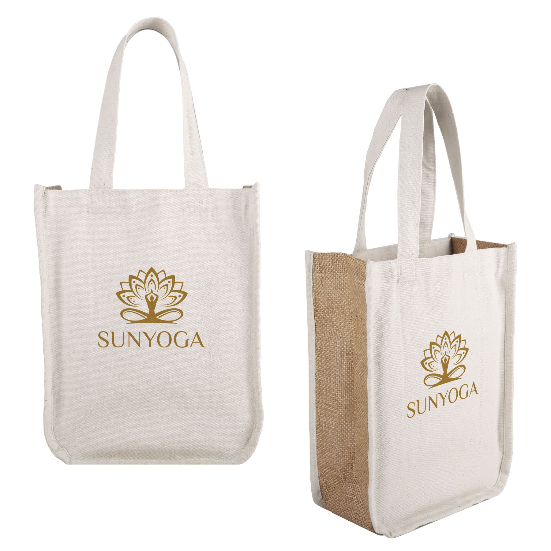 Quetico 10 Oz Cotton & Jute Fashion Tote 1