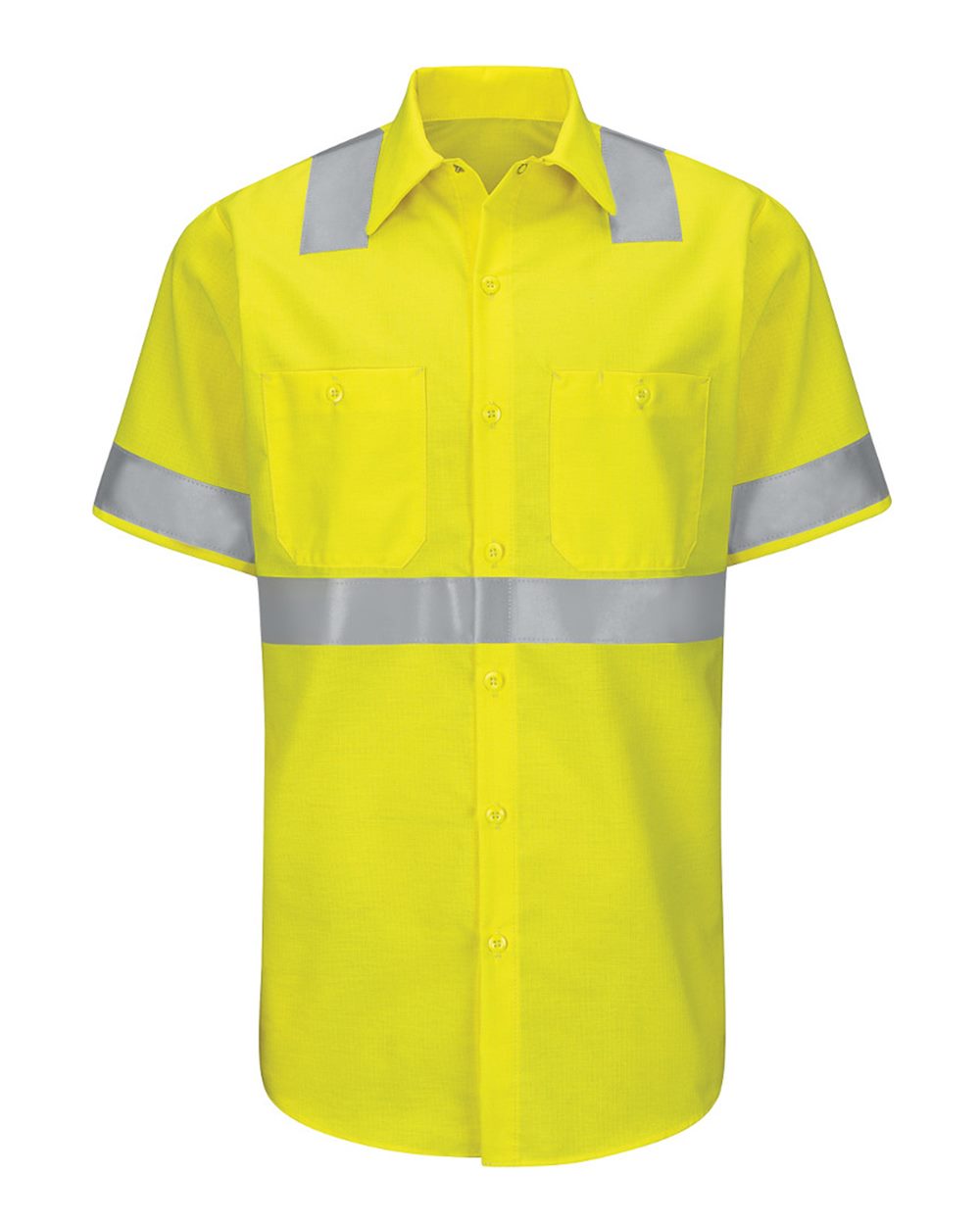 Men's Tall Enhanced & Hi-Visibility Work Shirt - SY24T 7