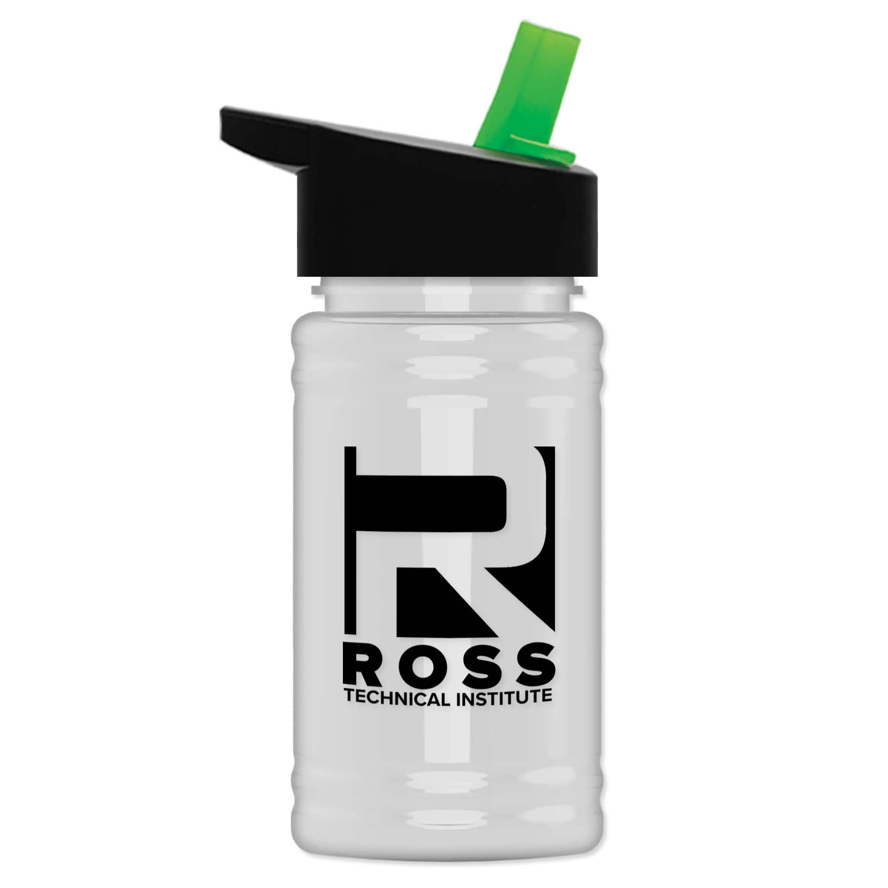 UpCycle - Mini 16 oz. rPet Sports Bottle with Flip Straw 13
