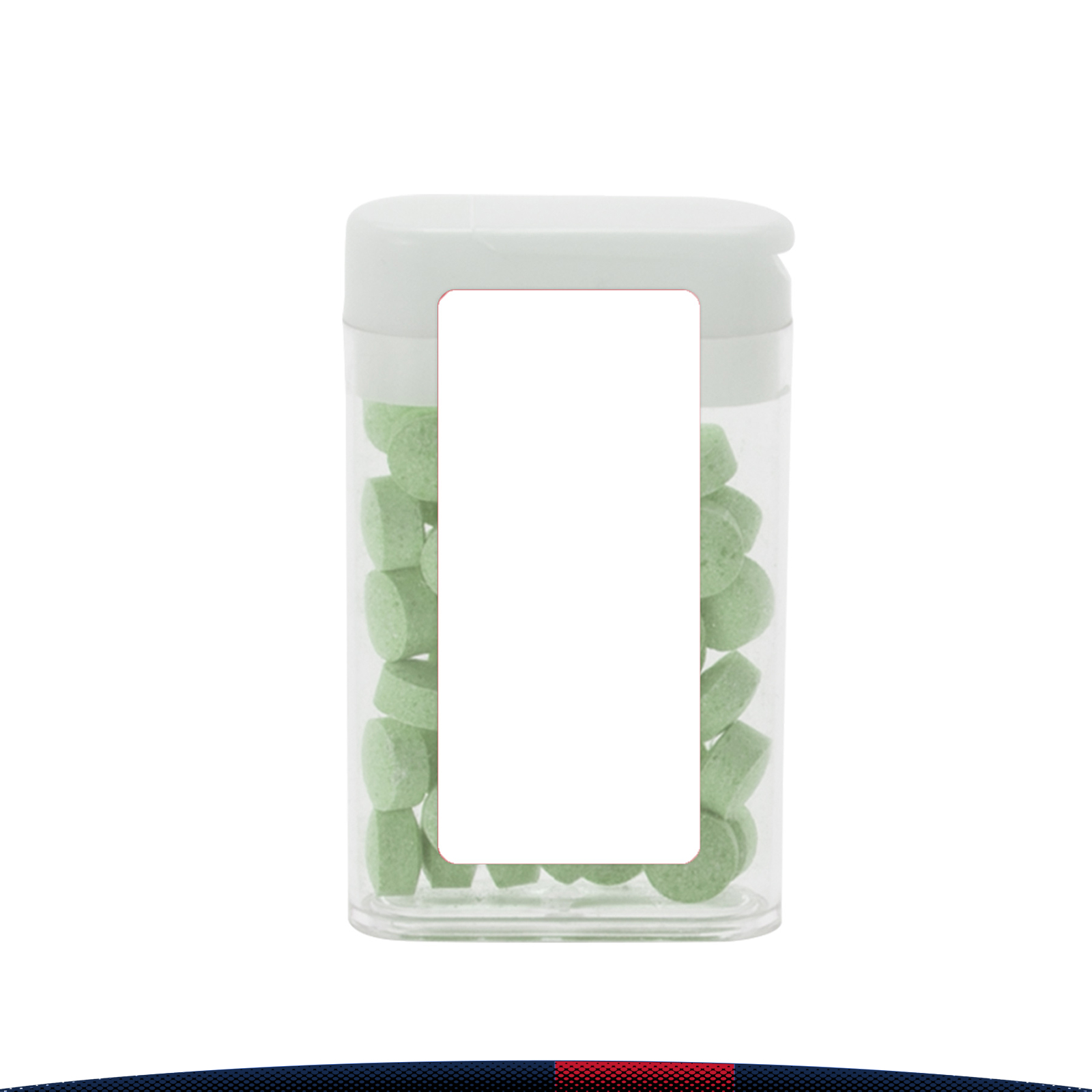 Menthaire Rectangular Flip-Top Mint Dispenser 8