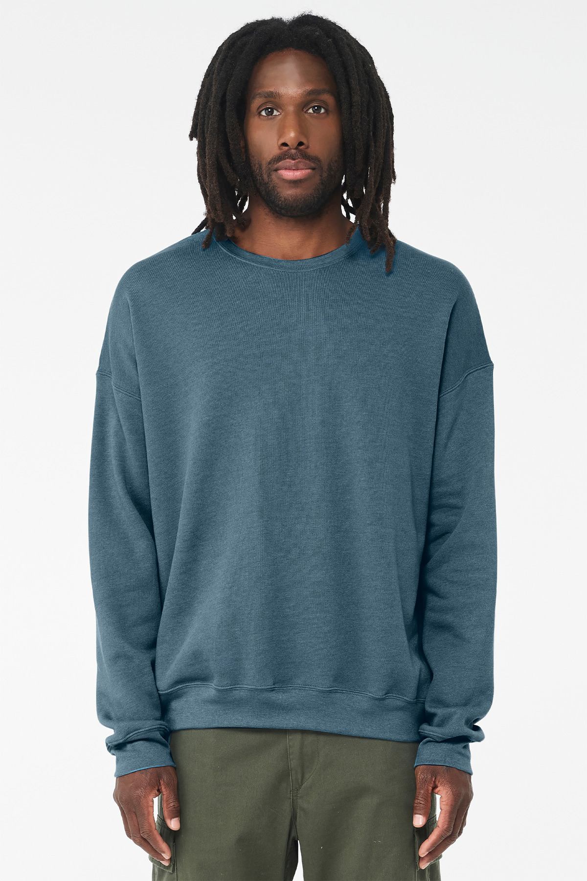 BELLA+CANVAS Unisex Sponge Fleece Drop Shoulder Sweatshirt. BC3945 39