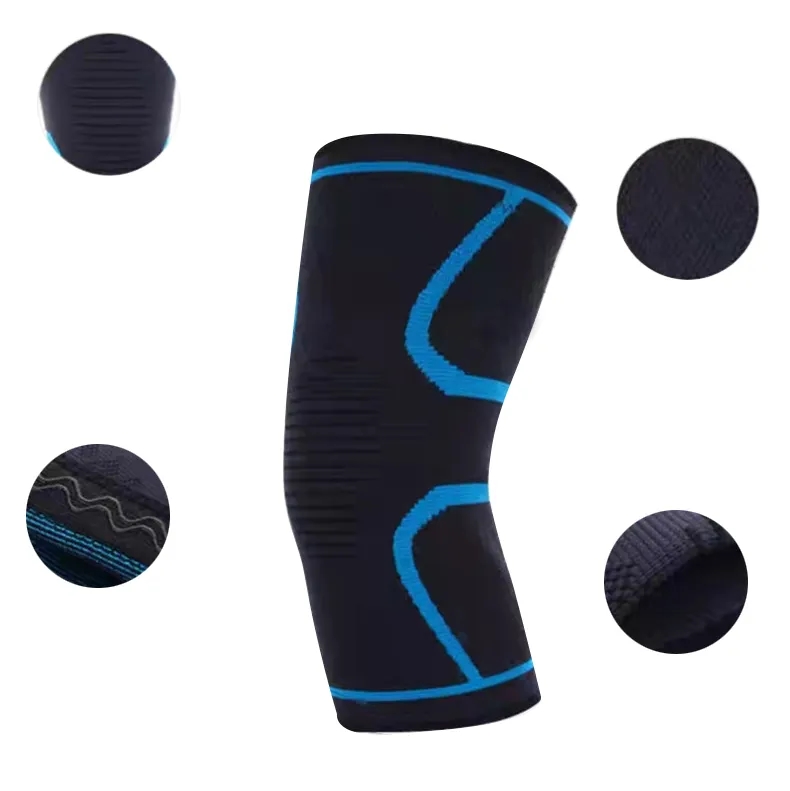 Sports knitted joint knee pads 4