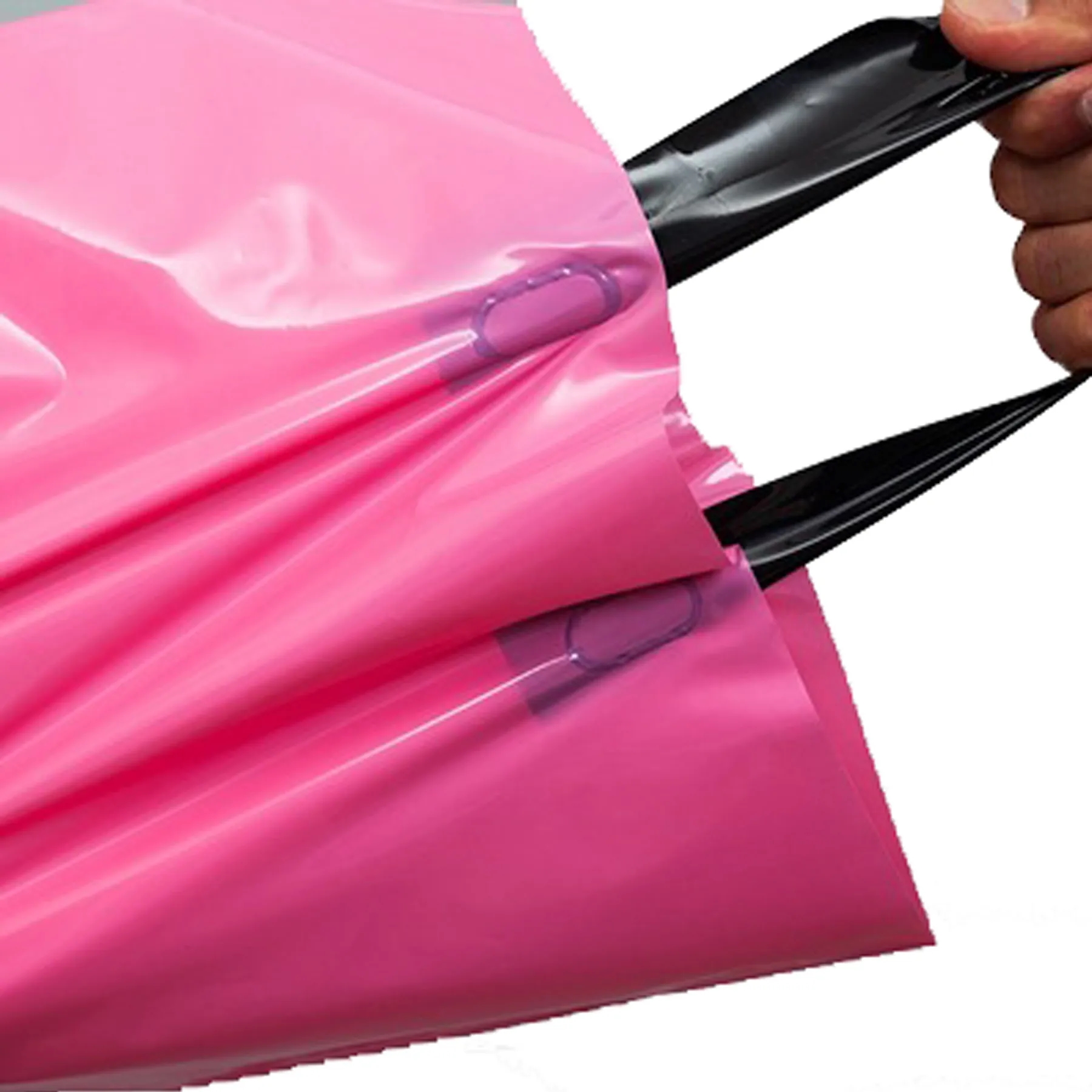 Custom Plastic Grocery Tote Bag MOQ500 7