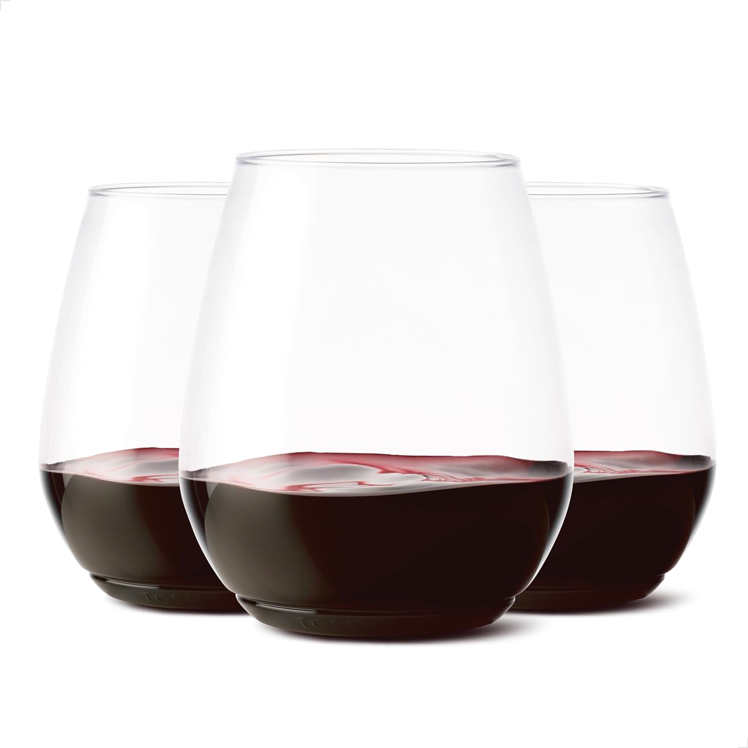 Acrylic Stemless Wine Glasses 2