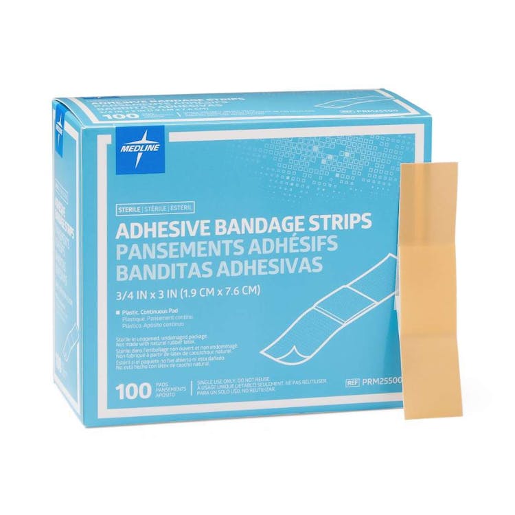 Plastic Adhesive Bandages -  0.75" x 3" 1