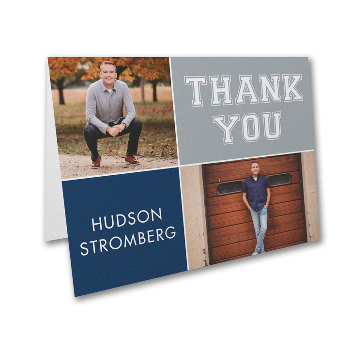 Color Segments Thank You Card 2