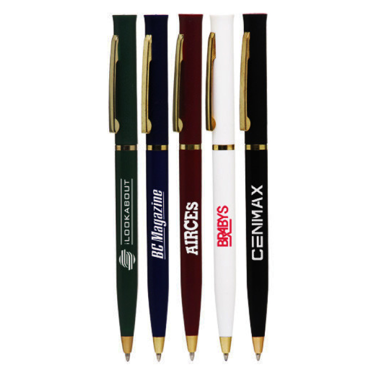 Plastic Hotel Style Pen 6
