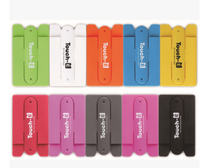 Silicone Phone Card Holder with Stand 2