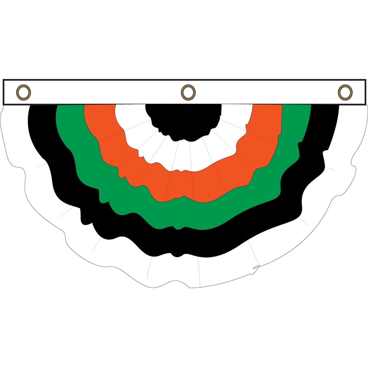 Gender Non-Binary Pleated Full Fan 2