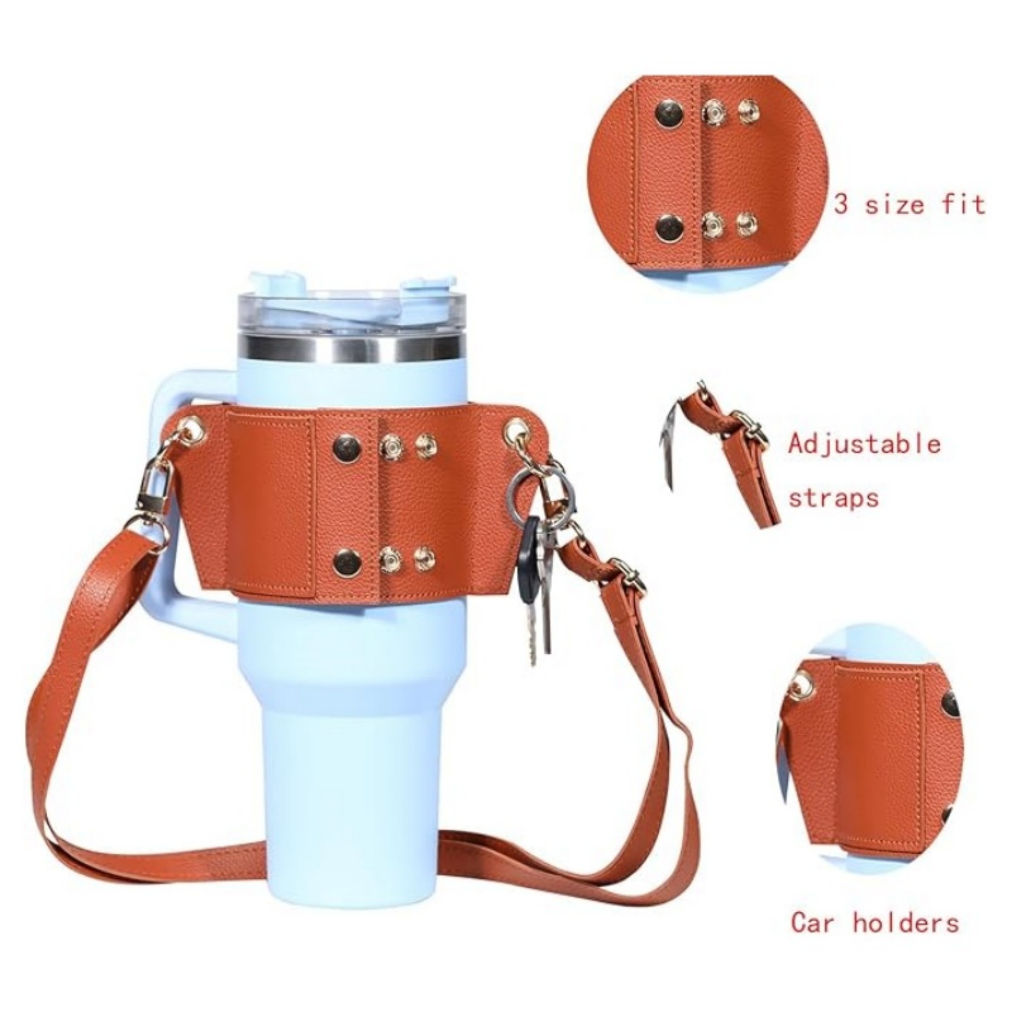 Water Bottle Holder With Strap 4