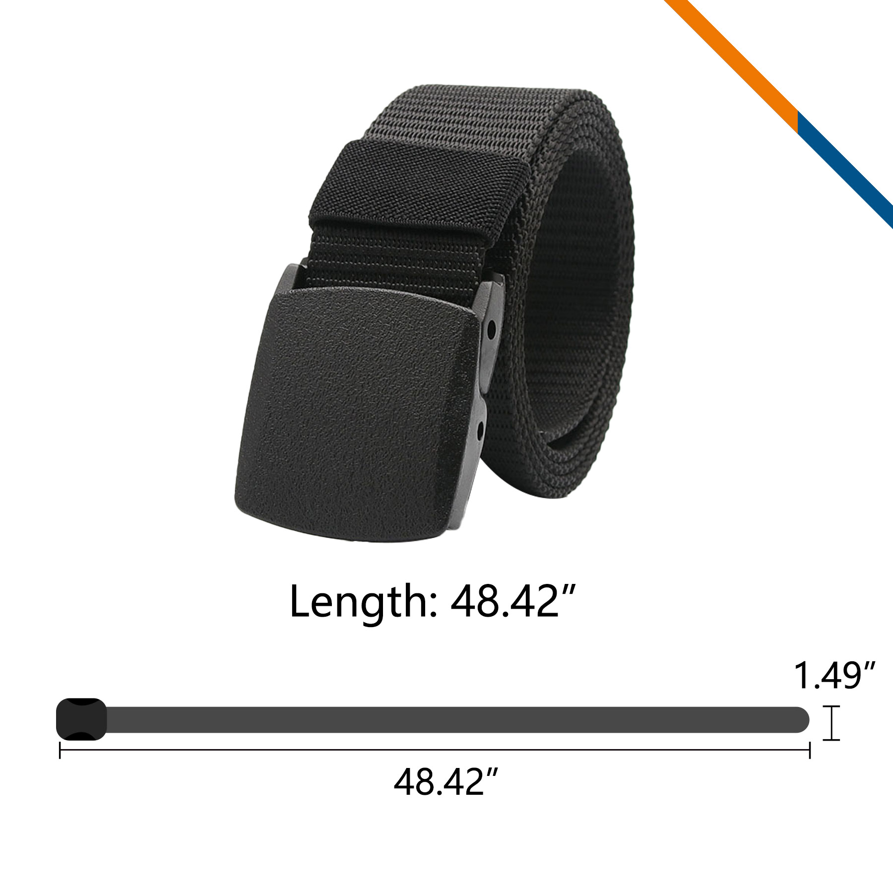 Wilo Military Tactical Plastic Buckle Nylon Belt 8