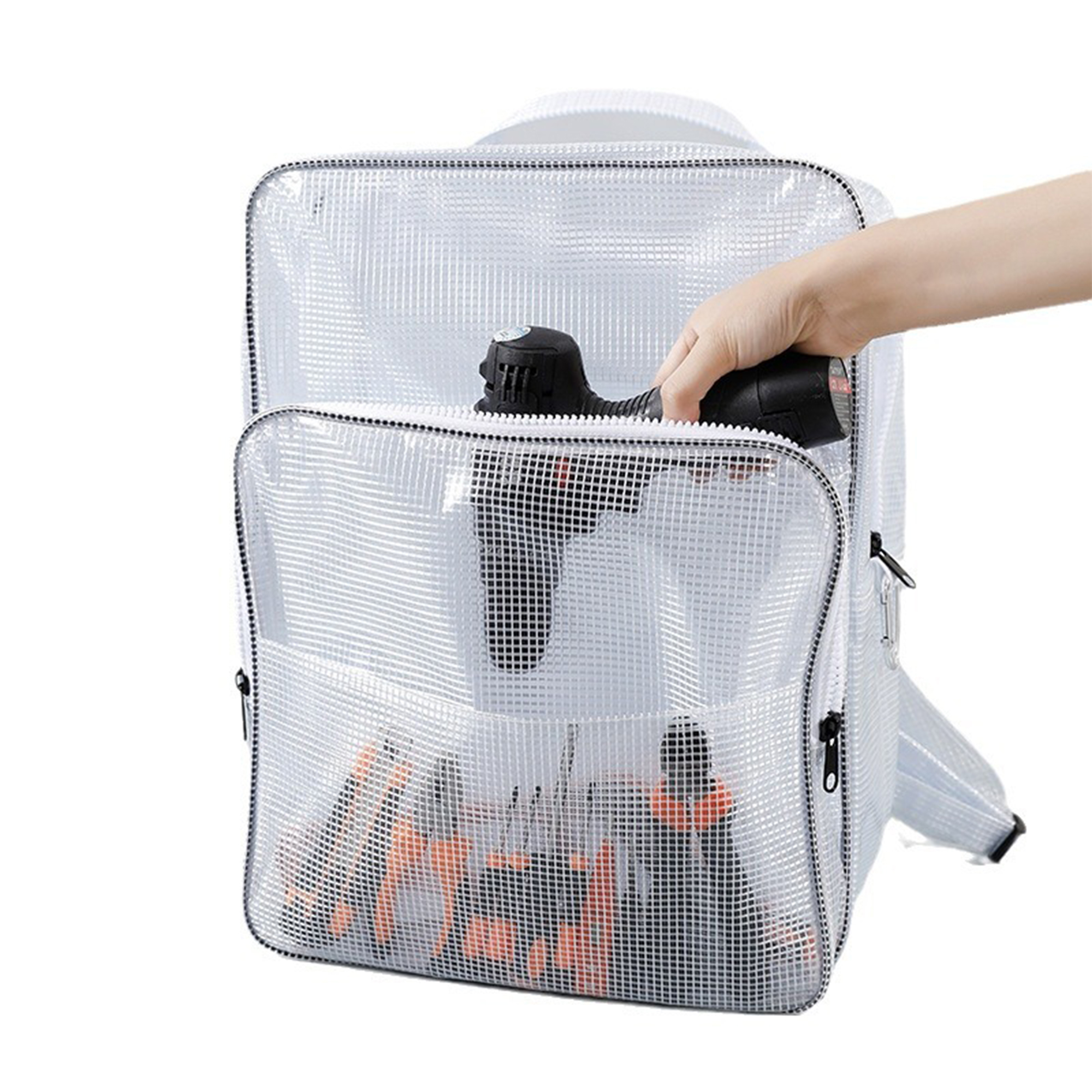Anti-Static PVC Mesh Backpack for Cleanroom Use 6