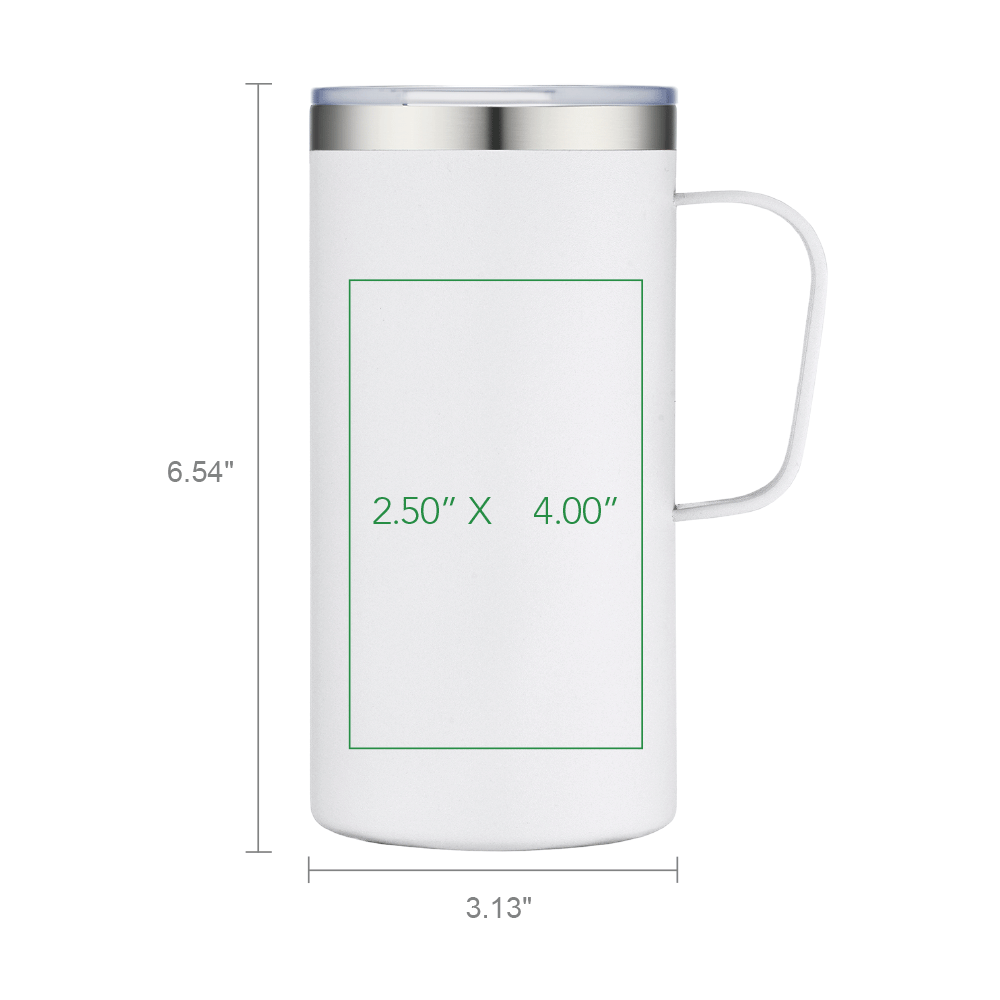 Magnolia 20oz Stainless Steel Mug